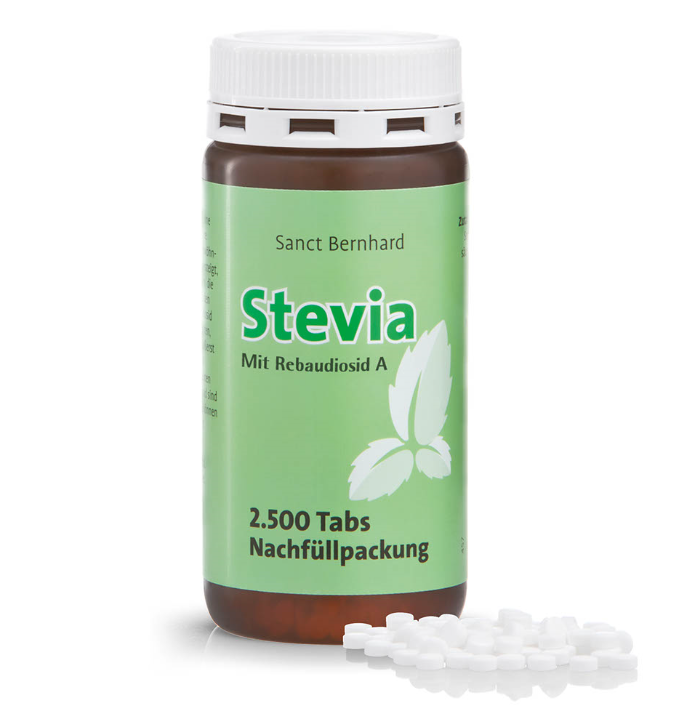 스테비아 천연 대체 설탕 2,500정